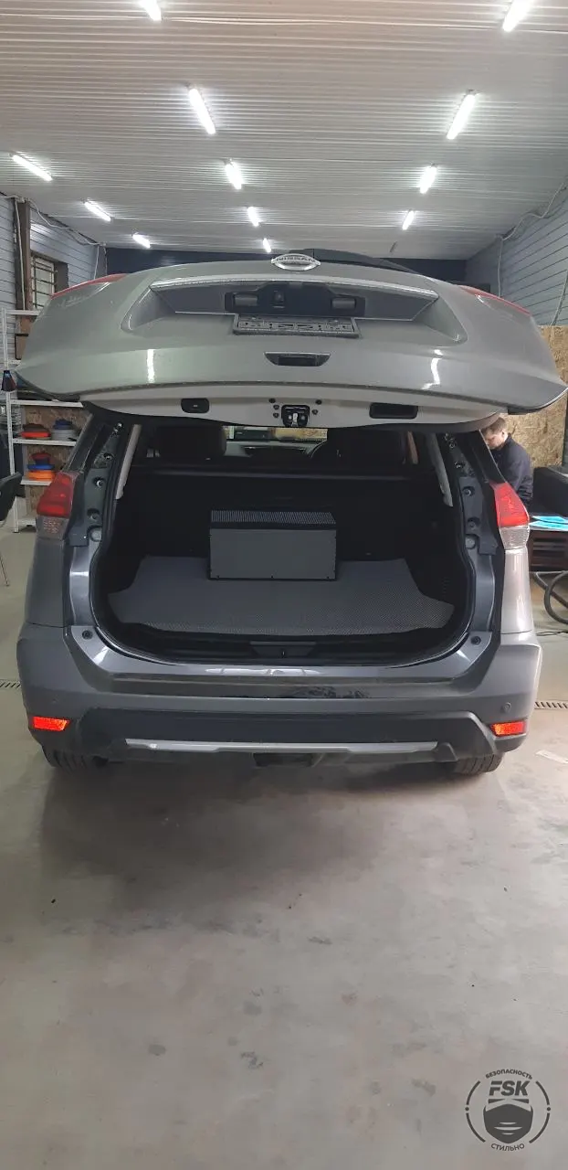 Nissan X-Trail 2019: серые ЕВА-коврики, фото 4